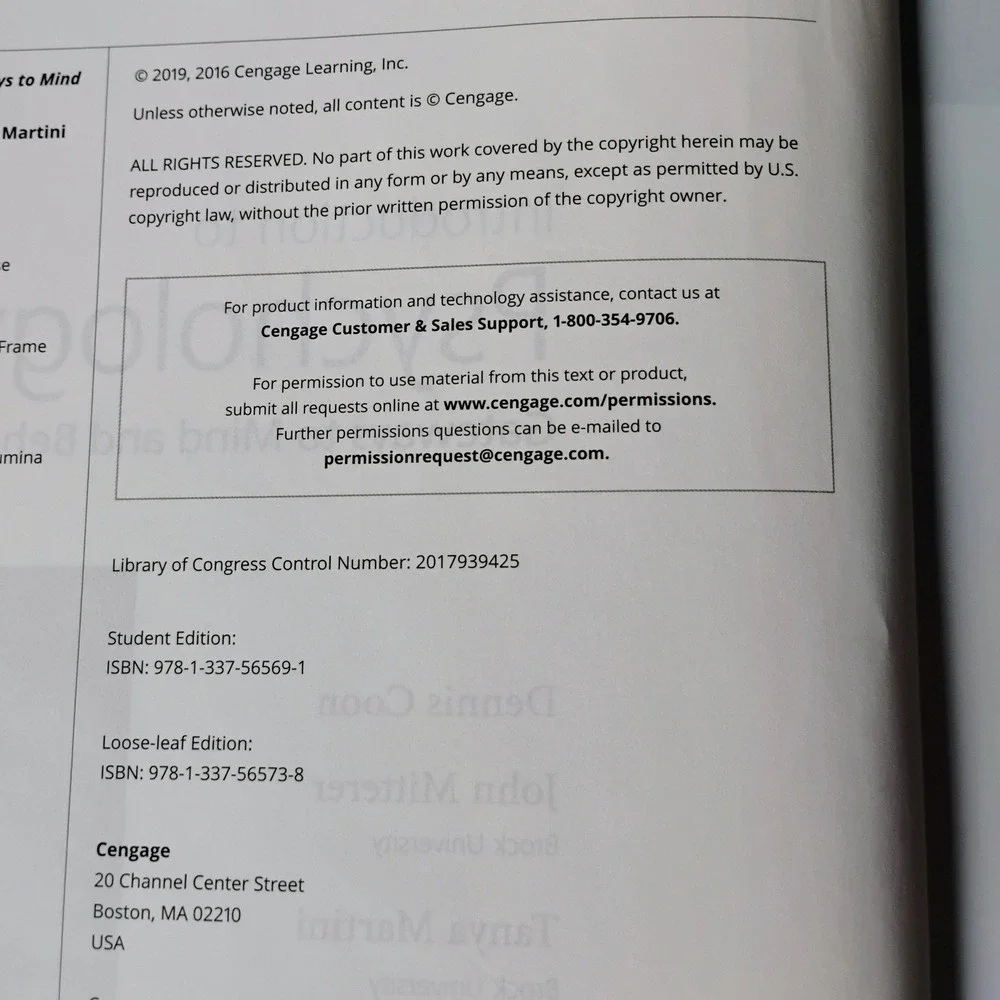 Introduction to Psychology Gateways to Mind & Behavior 15th Edition Textbook‎